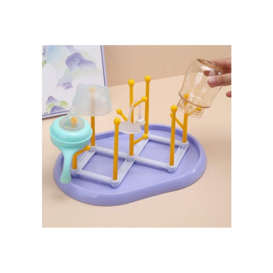 Baby Feeder Bottle Drying Rack 14 Units Blue