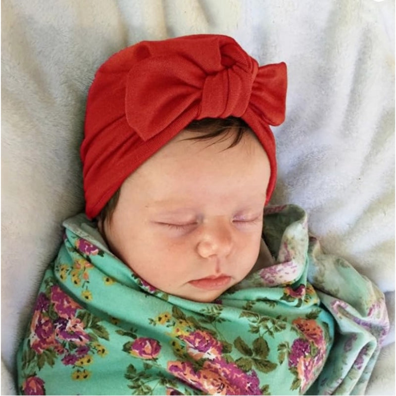 Turban Cap 0-6 Red
