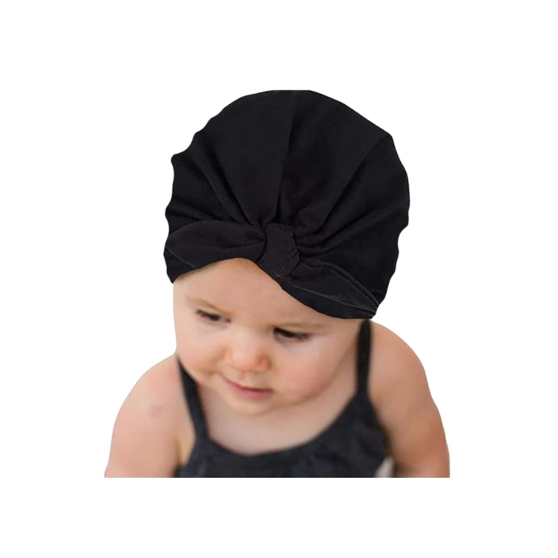 Turban Cap 0-6 Black