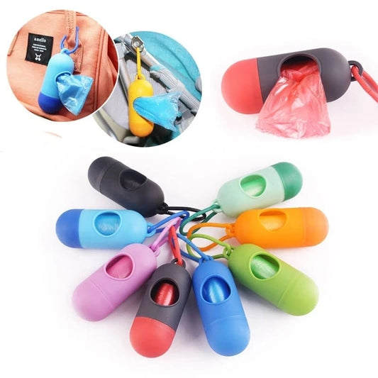 Portable Diaper Shopper Dispenser with 6 Refills Multi