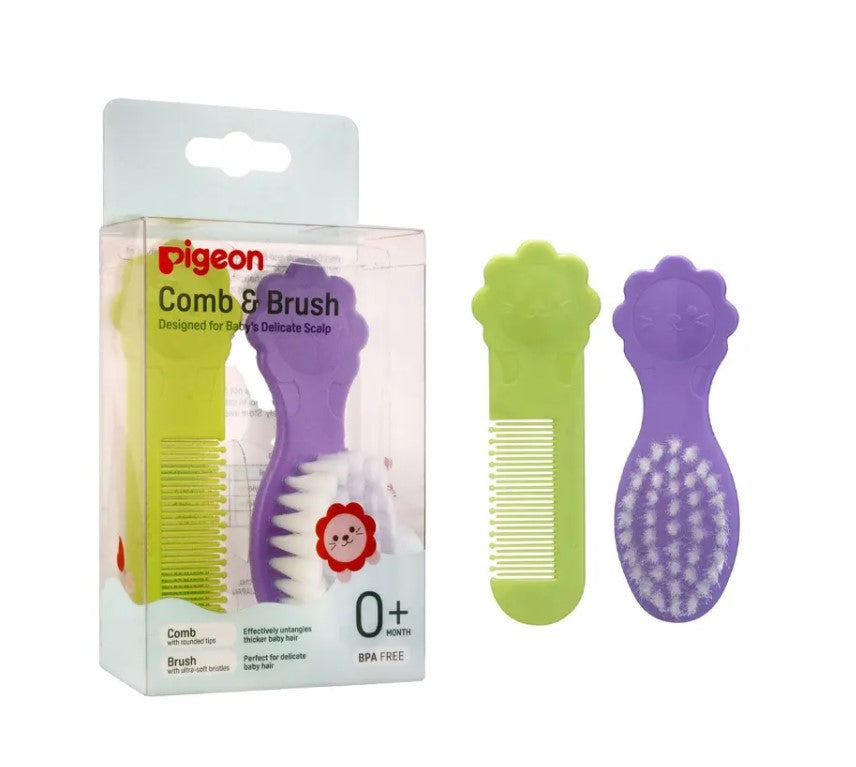 Pigeon Comb & Hair Brush Set