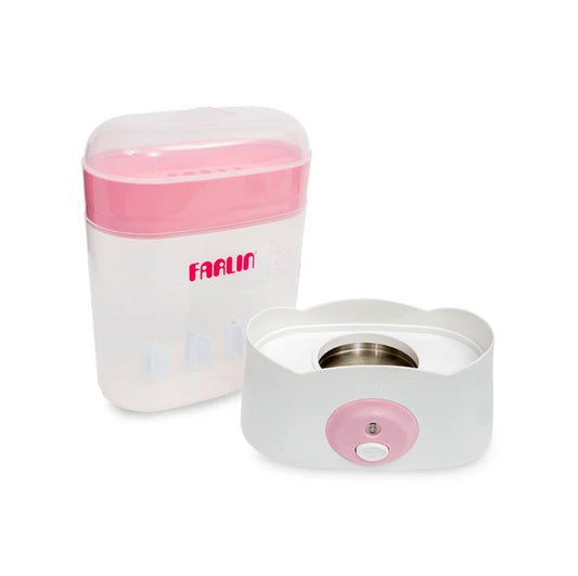 Farlin Compact Auto Steam Sterilizer – Pink