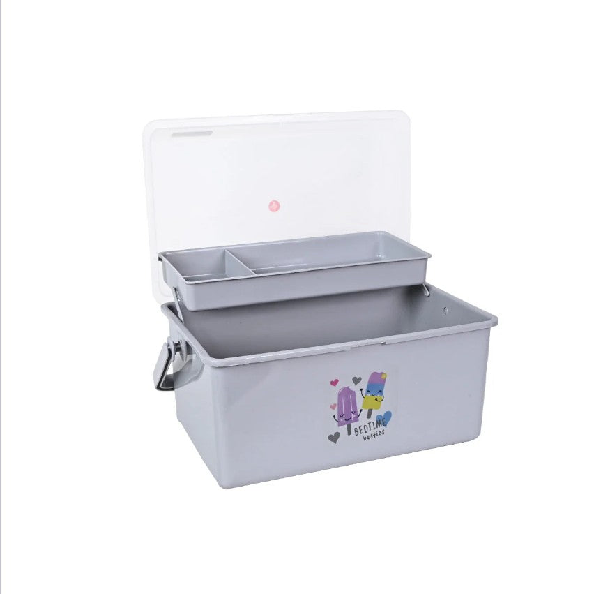 New Born Baby Accessories Storage Box Gray
