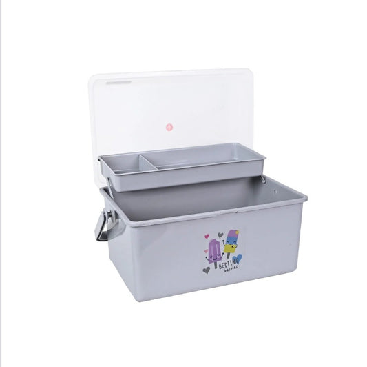 New Born Baby Accessories Storage Box Gray