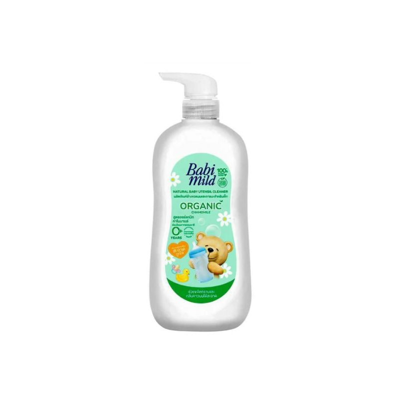 Babi Mild Organic Baby Utensil Cleanser Pump Bottle 590ML