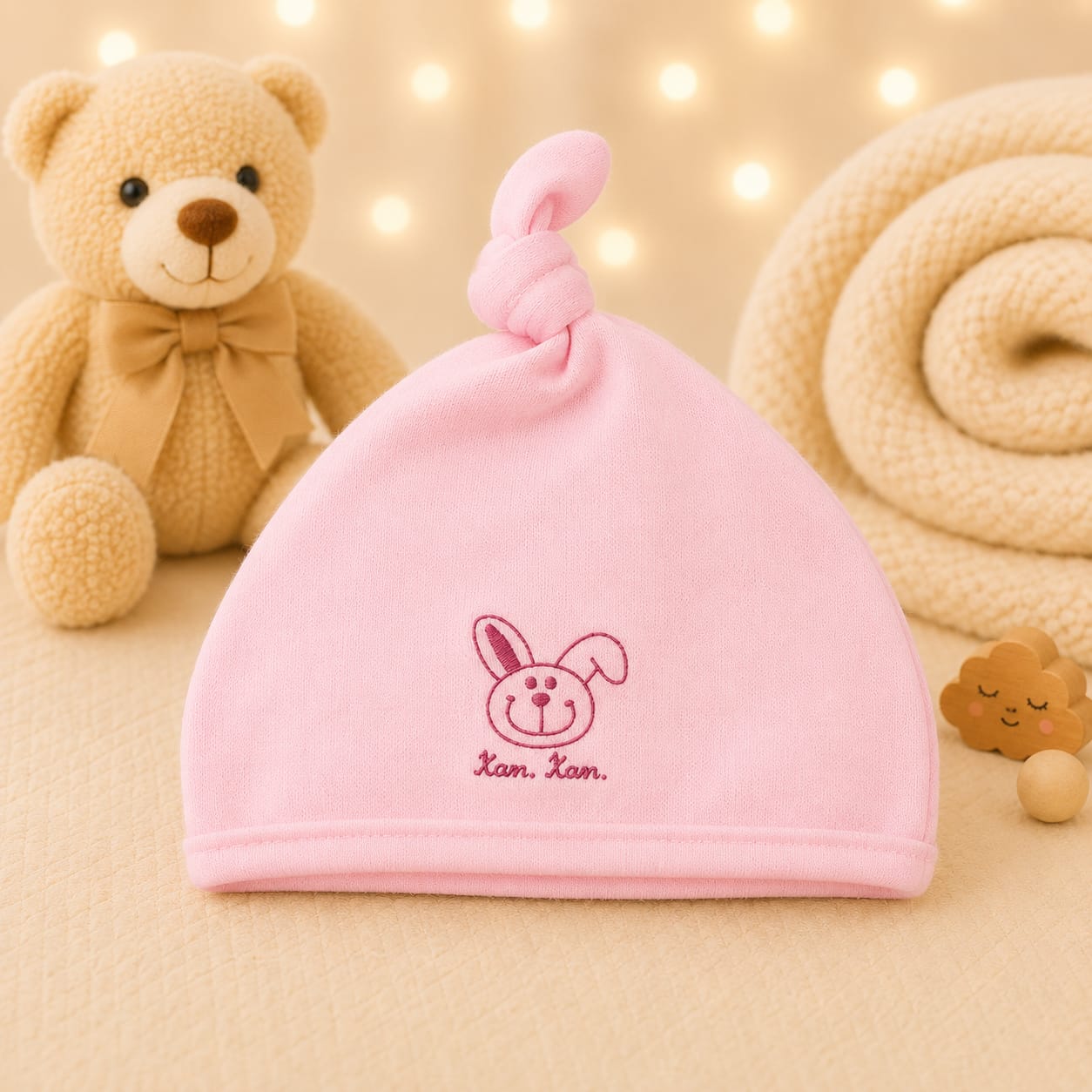 Carter's Knot Cotton Cap 3-6M