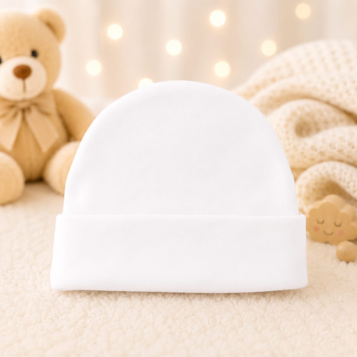Juniors Cotton Cap 0m+