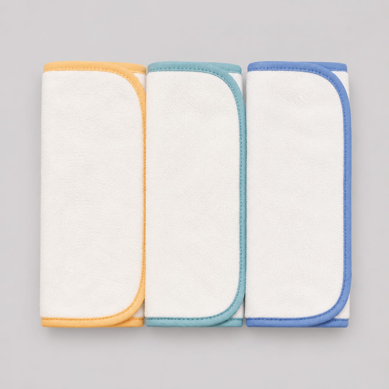 White Washcloths PK3