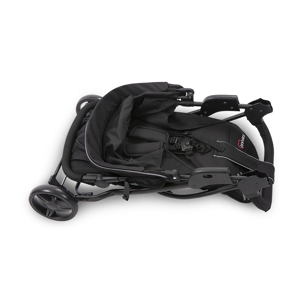 Tinnies Baby 3 Wheeler Stroller Black