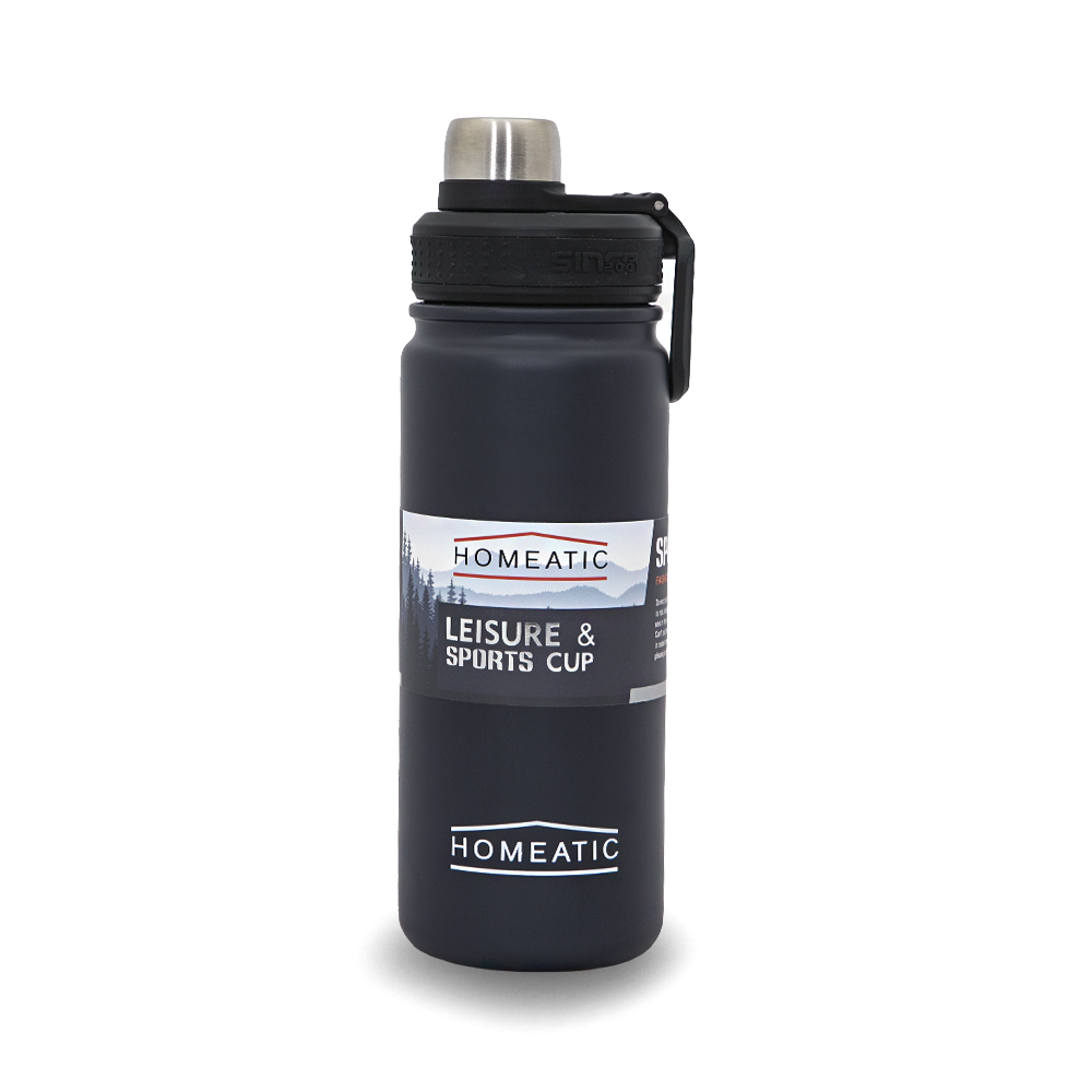 Homeatic Steel Water Bottle 650ML BLUE