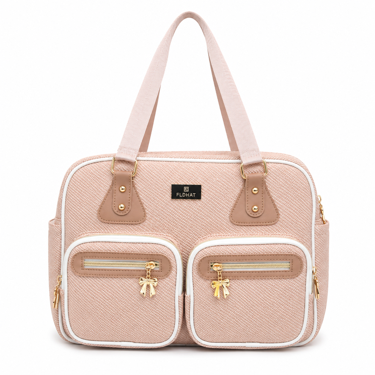Mother & Baby Fldht Diaper Bag Pink Large