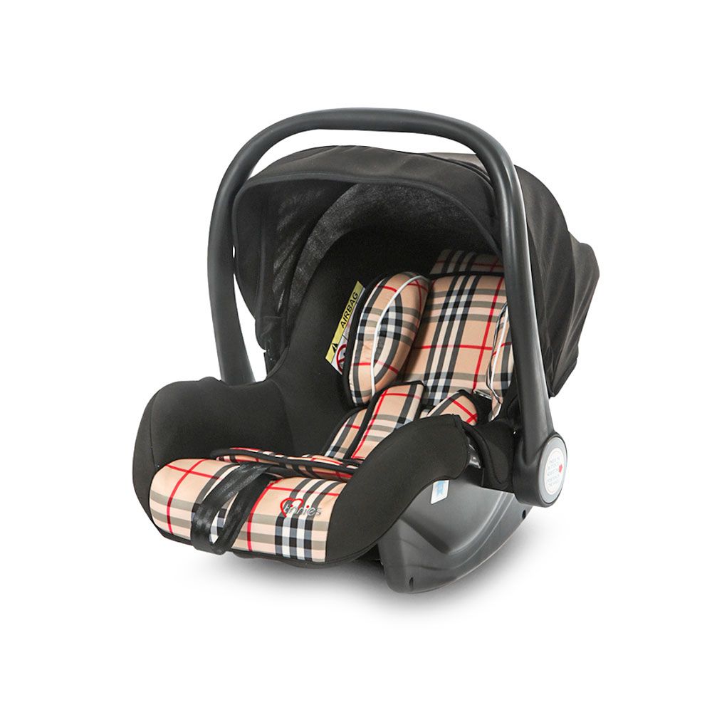 Tinnies Carry Cot & Car Seat Beige
