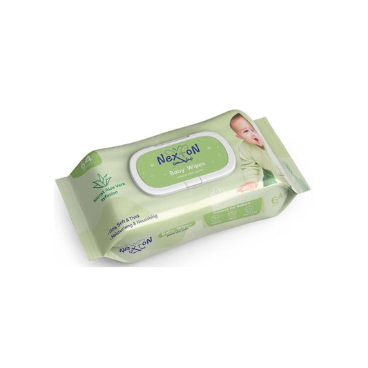 Nexton Baby Wipes (Alovera) 64 pcs