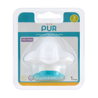 PUR Orthodontic soother 0-3 month+