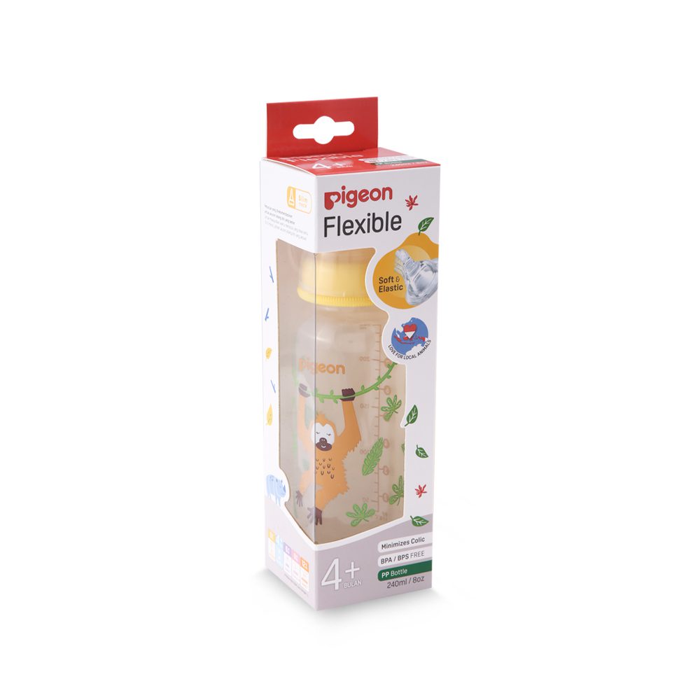 Pigeon Slim Neck Feeder 8oz/240ml Orangutan