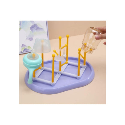 Baby Feeder Bottle Drying Rack 14 Units Blue