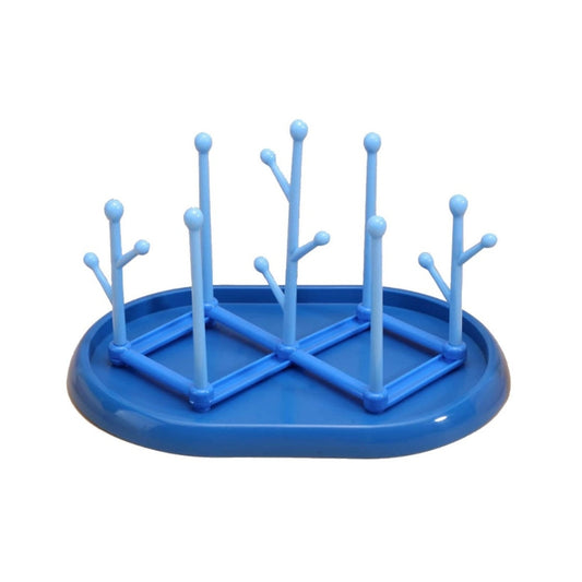 Baby Feeder Bottle Drying Rack 14 Units Blue