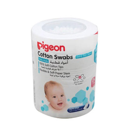 Pigeon Cotton Swab Thin 200Pcs/Jar