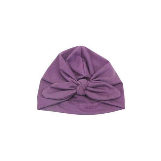 Turban Cap 0-6 Purple