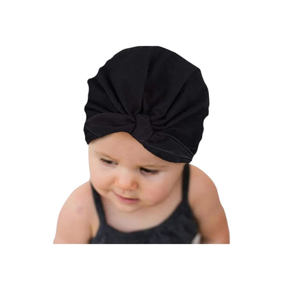 Turban Cap 0-6 Black