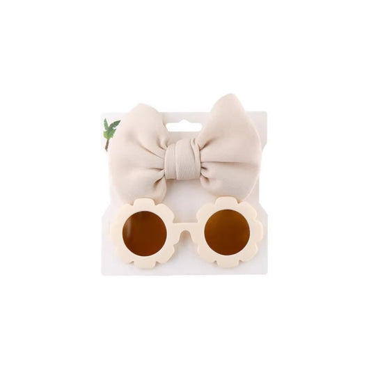 Baby Girl Sunglasses and Headband Set