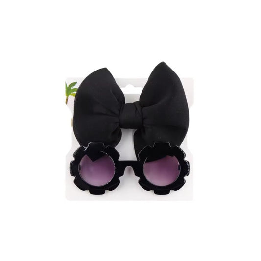 Baby Girl Sunglasses and Headband Set