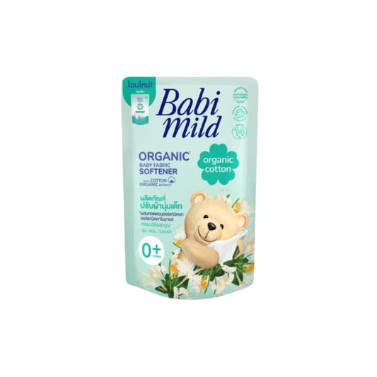 Babi Mild Ultra Mild Pure Natural Organic Cotton Fabric Softener 570ml Refill