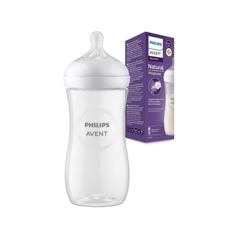 Phillips Avent Natural Response Baby Feeding Bottle PP 1+m 9oz/260ml