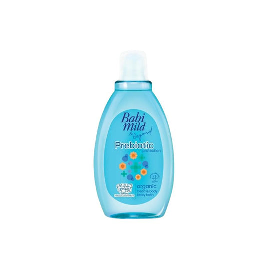 Babi Mild & Beyond Prebiotic Protection Organic Head & Body Baby Bath 180 ml