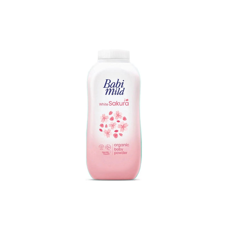 Babi Mild Baby Powder White Sakura 160gm
