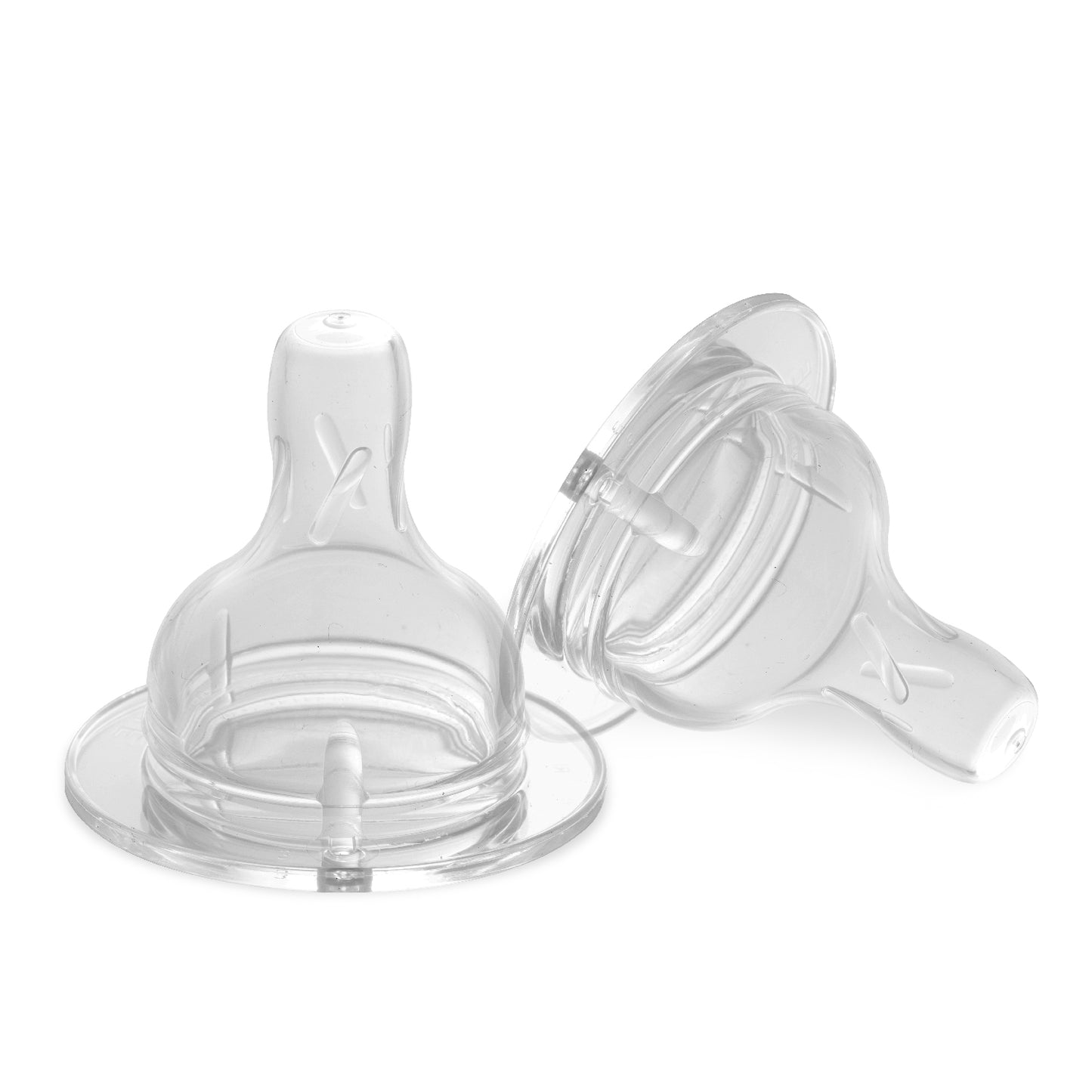 PUR Classic Wide Neck Nipple Size S – 2pk