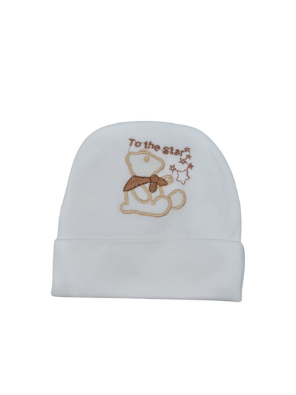 Baby cotton cap 0-3m Unisex