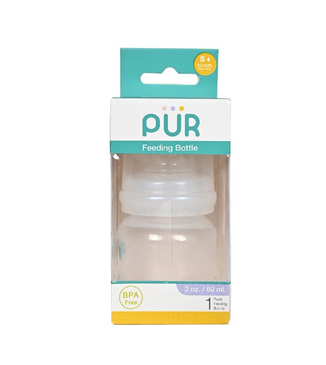 PUR Feeder Slim Neck Bottle 2 oz/60 ml.