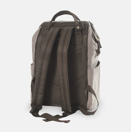 Tinnies Baby Diaper/Nappy Bag pack 2pc - Brown Stripes
