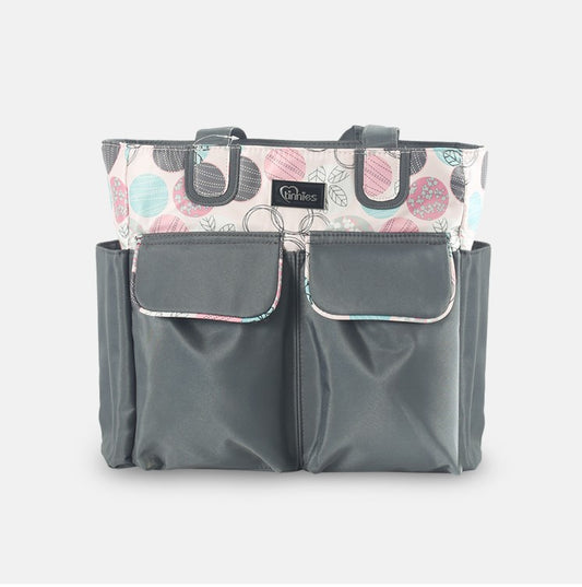 Tinnies Baby Diaper/Nappy Bag 2pc - Leaf