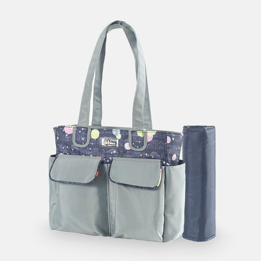 Tinnies Baby Diaper/Nappy Bag 2pc - Night Sky