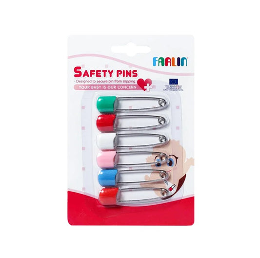 Farlin Safety Pins 6pcs Unisex