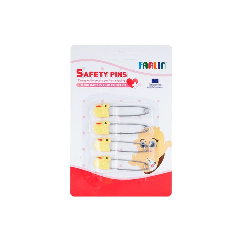 Farlin Safety Pins 4pcs Unisex