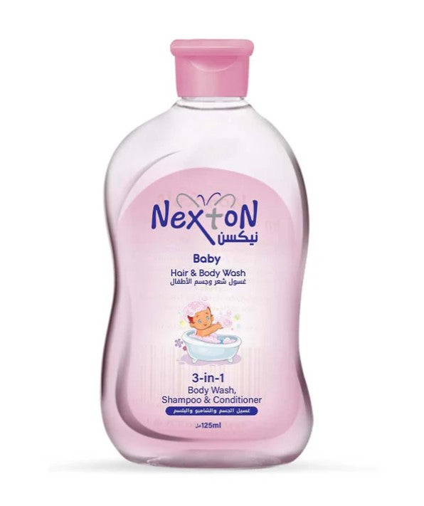 Nexton Baby Hair and Body wash (3-in-1) 125ml