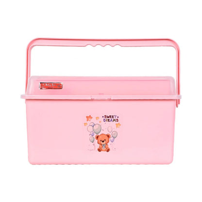 New Born Baby Accessories Storage Box Pink