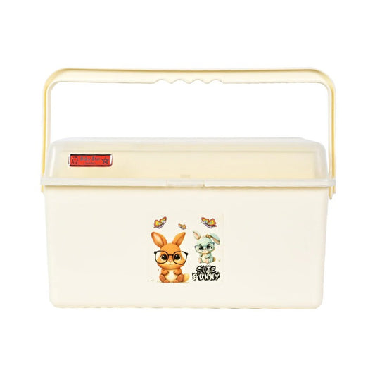New Born Baby Accessories Storage Box Off-White