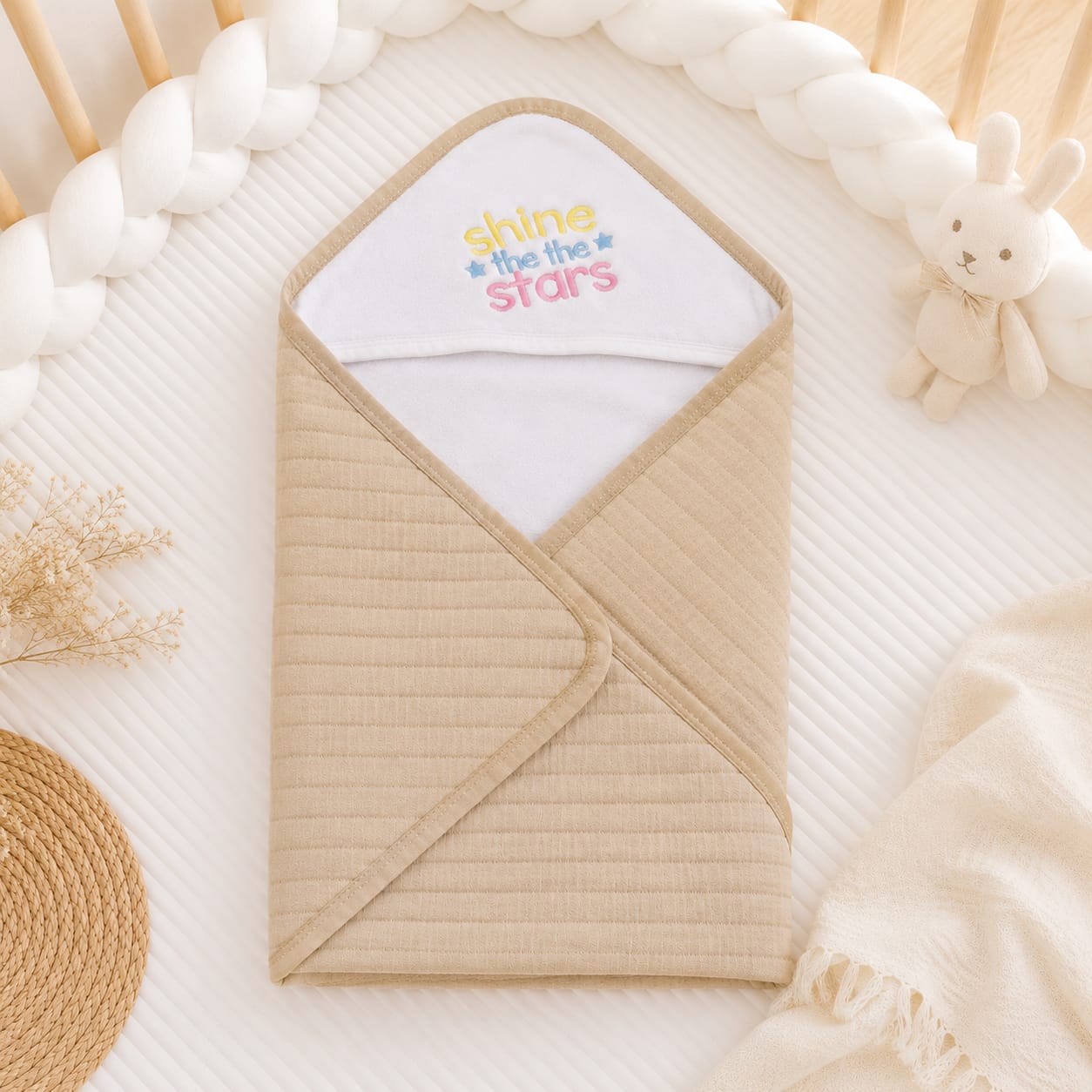 Premium Cotton Swaddle Shawl