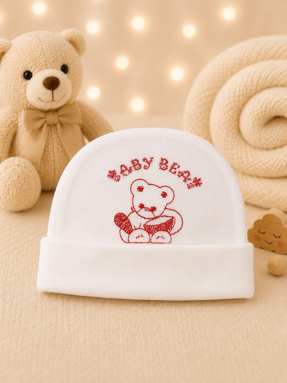 Juniors Cotton Cap 0m+