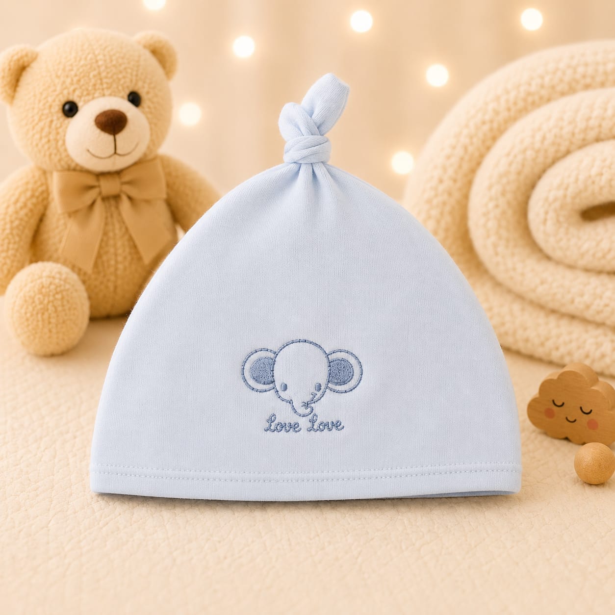Carter's Knot Cotton Cap 3-6M