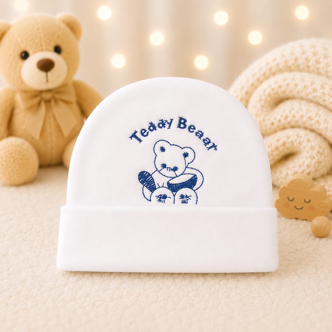 Juniors Cotton Cap 0m+