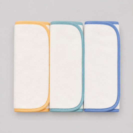 White Washcloths PK3