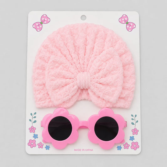 Adorable Cap & Glasses 0-12months