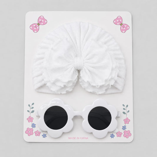 Adorable Cap & Glasses 0-12months