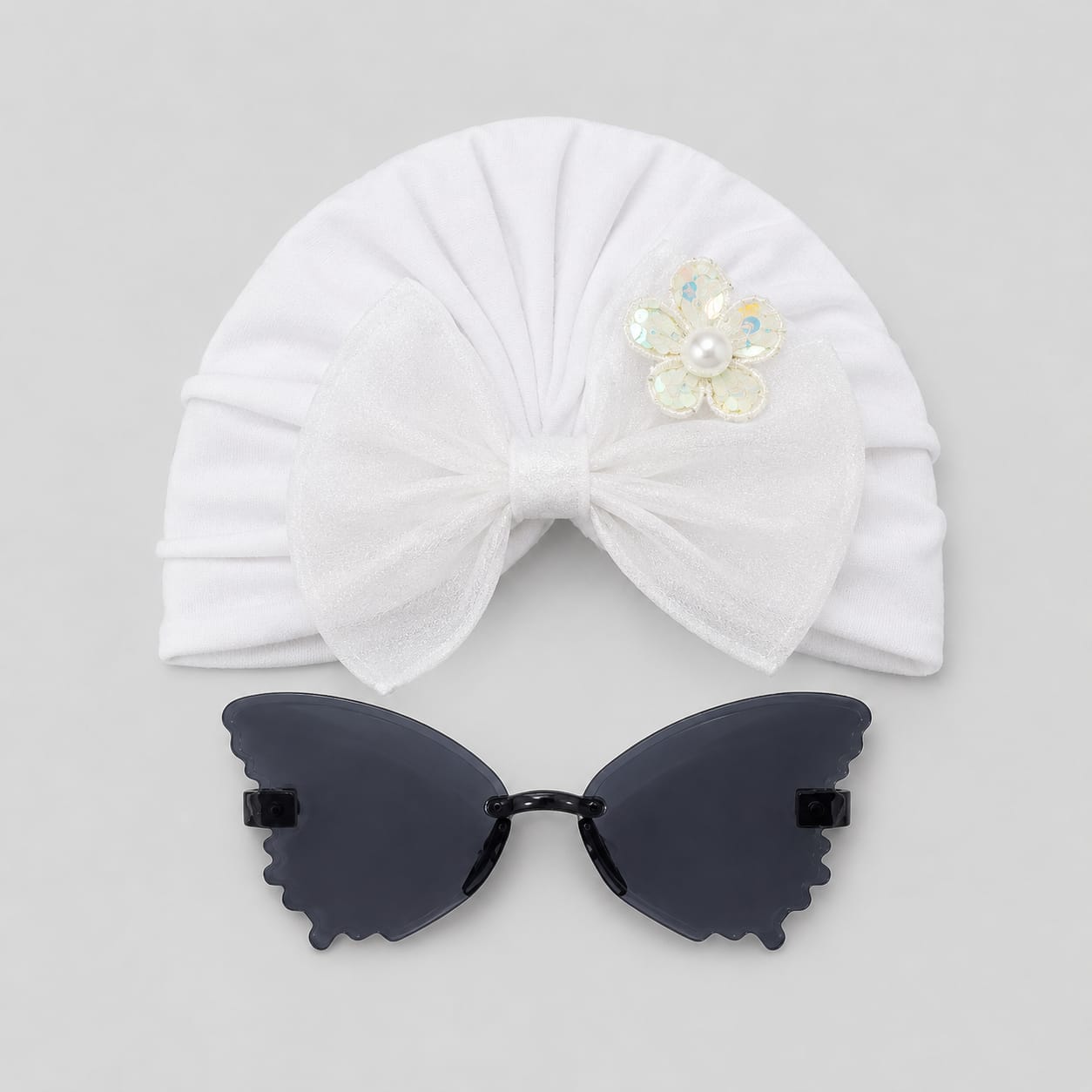 Adorable Cap & Glasses 0-12months