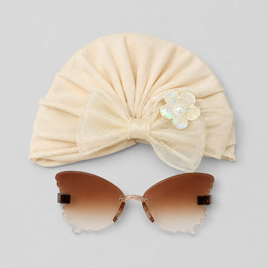Adorable Cap & Glasses 0-12months